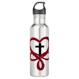 Infinity Christelijk Cross Waterfles