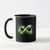 Infinity Core Emblem| Luxury Abstract Design Mok (Links)