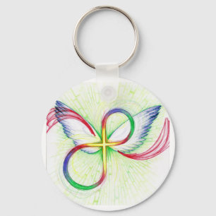 Infinity Cross Sleutelhanger