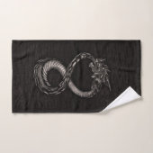 Infinity dragon van Ouroboros op schors Bad Handdoek (Handdoek)