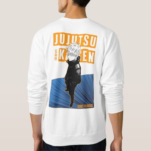 Infinity Eyes Sorcerer– Blue Gaze Anime  Trui (Achterkant)