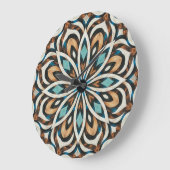 Infinity Flower Mandala Grote Klok (Hoek)