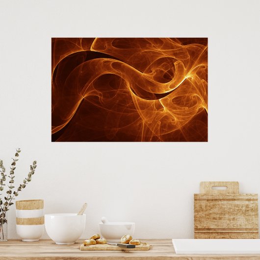 Infinity Gold Poster (Keuken)