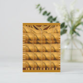 Infinity Golden Giraffe Animal Motif Art Print Briefkaart (Staand voorkant)