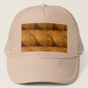 Infinity Golden Giraffe Animal Motif Art Print Trucker Pet