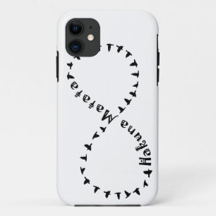 Infinity Hakuna Matata iPhone 11 Hoesje