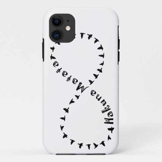 Infinity Hakuna Matata Case-Mate iPhone Case (Achterkant)