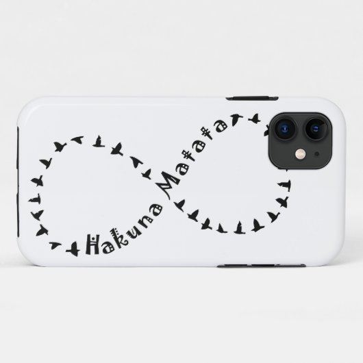 Infinity Hakuna Matata Case-Mate iPhone Case (Achterkant (horizontaal))