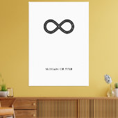 Infinity Harmony-symbool Canvas Afdruk (Insitu (Woonkamer))