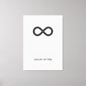 Infinity Harmony-symbool Canvas Afdruk (Voorkant)