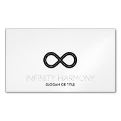 Infinity Harmony-symbool Magnetisch Visitekaartje (Voorkant)