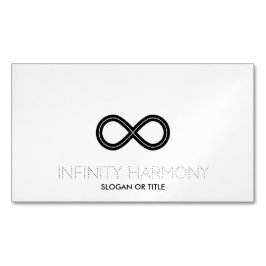 Infinity Harmony-symbool Magnetisch Visitekaartje