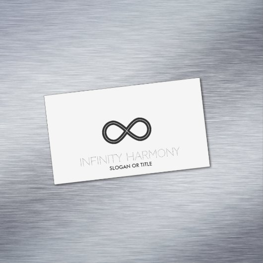Infinity Harmony-symbool Magnetisch Visitekaartje (Voorbeeld)