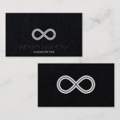 Infinity Harmony-symbool Visitekaartje (Voorkant / Achterkant)