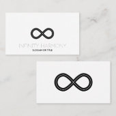 Infinity Harmony-symbool Visitekaartje (Voorkant / Achterkant)