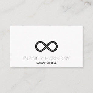 Infinity Harmony-symbool Visitekaartje