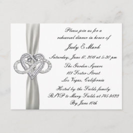 Infinity Hart repetitie diner uitnodiging