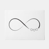 Infinity harts symbool deurmat (Voorkant)