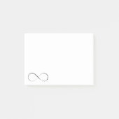 Infinity harts symbool post-it® notes (Voorkant)