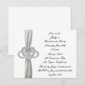 Infinity Heart Bachelorette Kaart (Voorkant / Achterkant)