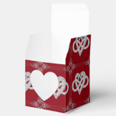 Infinity Heart Favor Box Bedankdoosjes (Geopend)