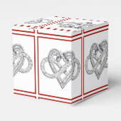 Infinity Heart Favor Box Bedankdoosjes (Voorkant Zijde)