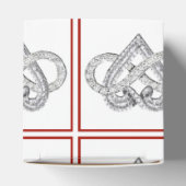 Infinity Heart Favor Box Bedankdoosjes (Bovenkant)