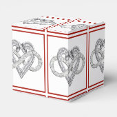 Infinity Heart Favor Box Bedankdoosjes (Achterkant)