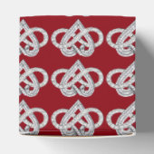 Infinity Heart Favor Box Bedankdoosjes (Bovenkant)
