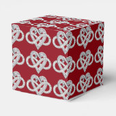 Infinity Heart Favor Box Bedankdoosjes (Achterkant)