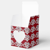 Infinity Heart Favor Box Bedankdoosjes (Geopend)