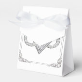 Infinity Heart Favor Box Bedankdoosjes (Voorkant Zijde)