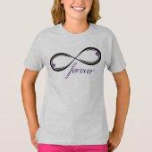 Infinity Heart Forever T-shirt (Voorkant)