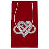 Infinity Heart Gift Bag Klein Cadeauzakje (Voorkant)