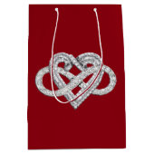 Infinity Heart Gift Bag Medium Cadeauzakje (Voorkant)