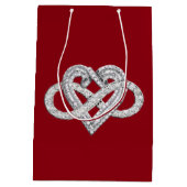 Infinity Heart Gift Bag Medium Cadeauzakje (Achterkant)