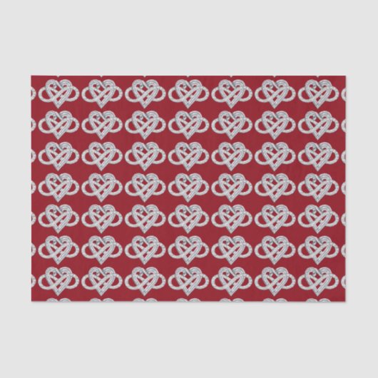 Infinity Heart Tissue Paper Tissuepapier (Voorkant)