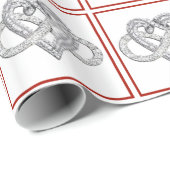 Infinity Heart Wrapping Paper Cadeaupapier (Rol Hoek)