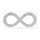 infinity hearts silhouet kunststempel rubberstempel (Afrduk)