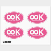 Infinity K Ovale Sticker (Vel)
