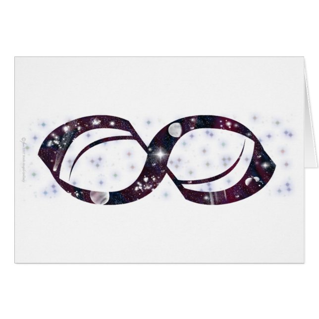 Infinity-kaart (Voorkant Horizontaal)