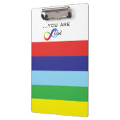 Infinity LGBTQ+ Pride Tas Klembord (Links)