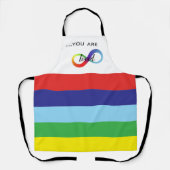 Infinity LGBTQ+ Pride Tas Schort (Voorkant)