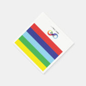 Infinity LGBTQ+ Pride Tas Servet (Hoek)