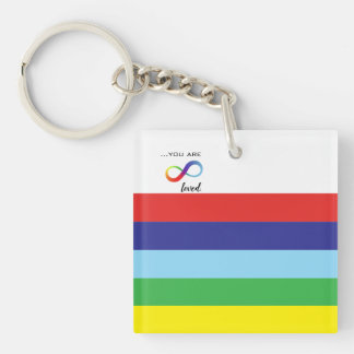 Infinity LGBTQ+ Pride Tas Sleutelhanger