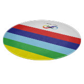 Infinity LGBTQ+ Pride Tas Snijplank (Hoek)