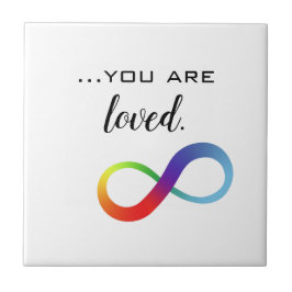 Infinity LGBTQ+ Pride Tas Tegeltje