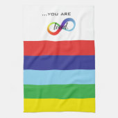 Infinity LGBTQ+ Pride Tas Theedoek (Verticaal)