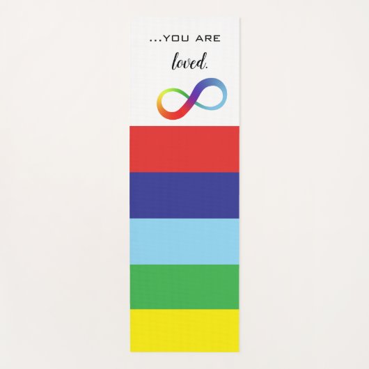 Infinity LGBTQ+ Pride Tas Yogamat (Voorkant)
