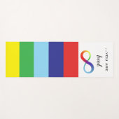 Infinity LGBTQ+ Pride Tas Yogamat (Voorkant (horizontaal))